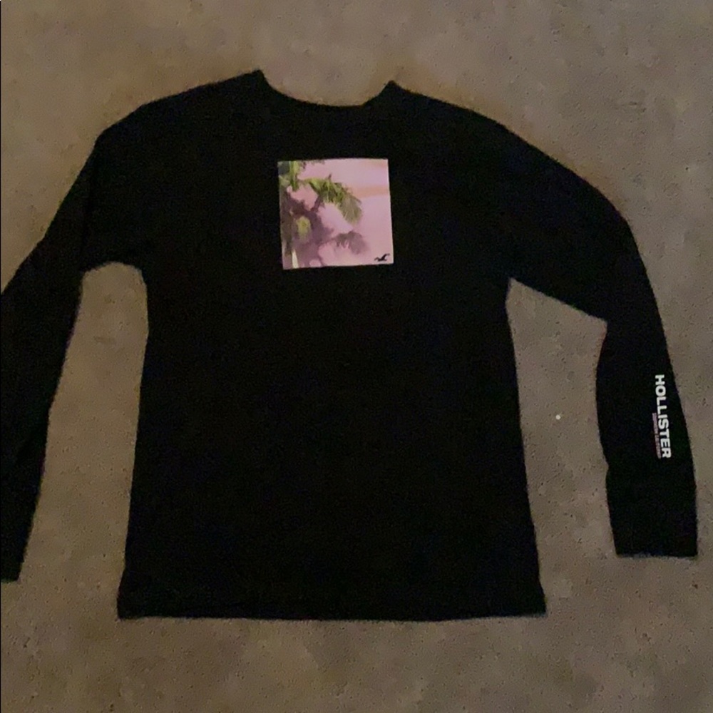 Hollister long sleeve surf shirt